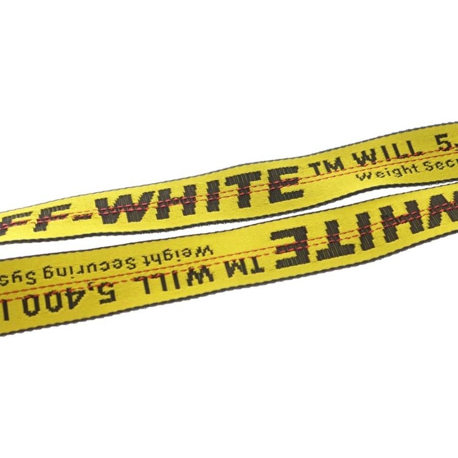 OFF-WHITE オフホワイト 18AW Belt インダストリアルロゴ ベルト 