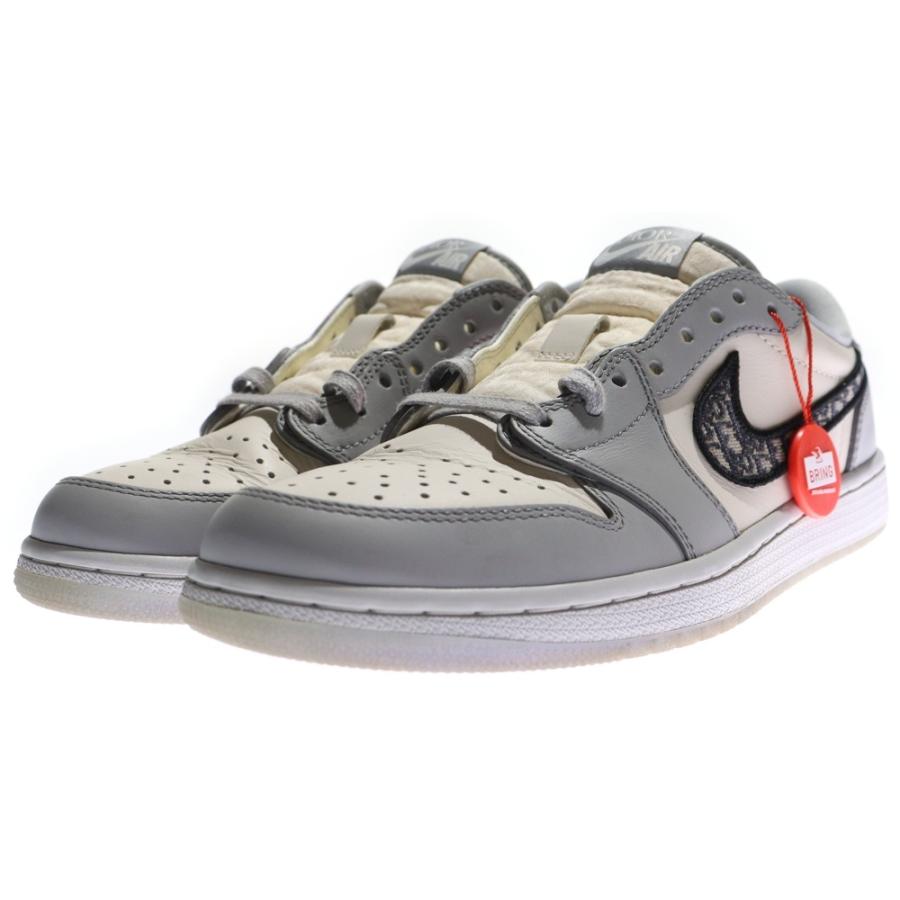 DIORとエアジョーダン1のローカットスニーカー NIKE（ナイキ） ×Dior AIR JORDAN1 LOW OG ディオール オブリーク エア
