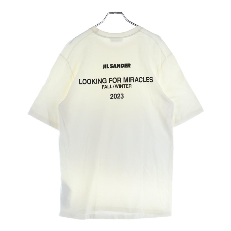 JIL SANDER（ジルサンダー） 23AW T-Shirt バックロゴプリント 半袖T 