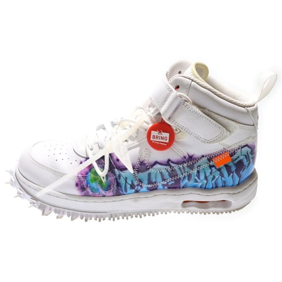 新品タグ付✨ Off-White × Nike エアフォース1 ミッド 26cm NIKE（ナイキ） ×Off-White AIR FORCE1 MID オフホワイト エアフォース