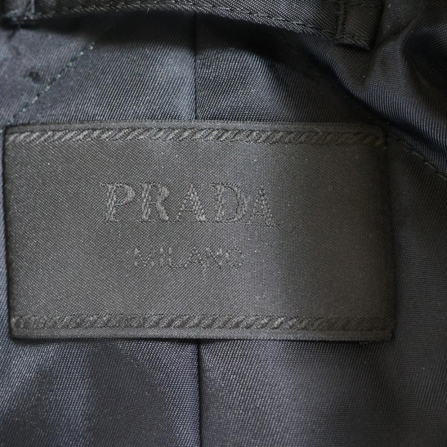 PRADA（プラダ） 3B Nylon Tailored Jacket トライアングルロゴ 裏地