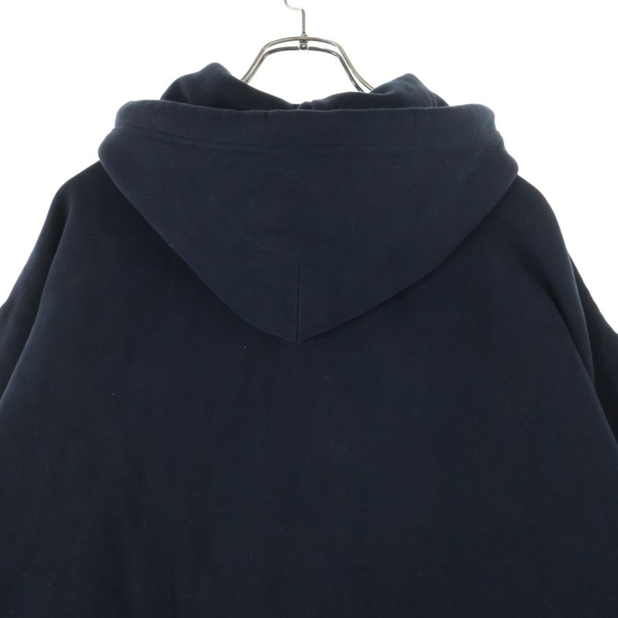 入手困難✨ バレンシアガ ユニセックス スウェット BBロゴ刺繍 ゆるだぼ 黒色 BALENCIAGA BBロゴプルオーバースウェットパーカー Mサイズ ブラック