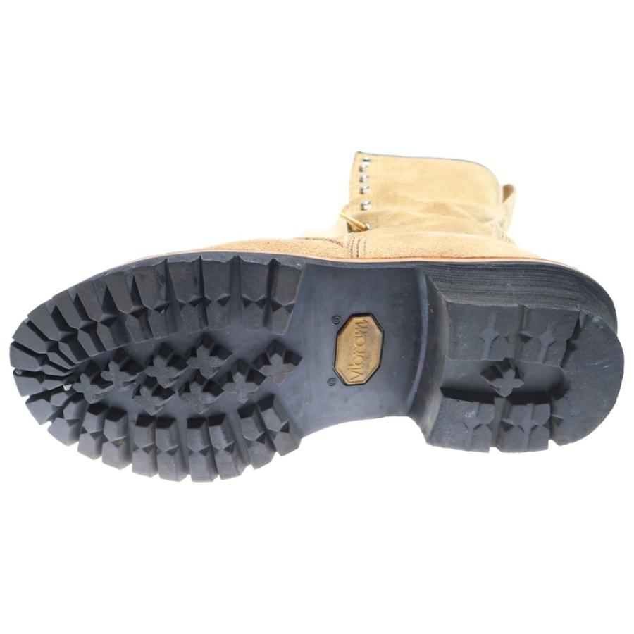 RED WING レッド ウイング PT91 スウェードレザー レースアップ ロガーブーツ ベージュ 7 1/2 RED WING レッド ウイング PT91 スウェードレザー レースアップ ロガー
