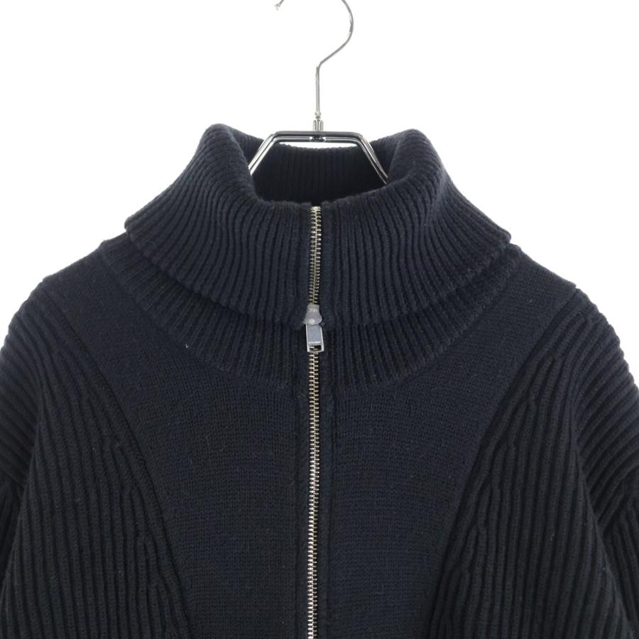 nonnative（ノンネイティブ） WORKER RIB ZIP UP SWEATER MERINO WOOL 