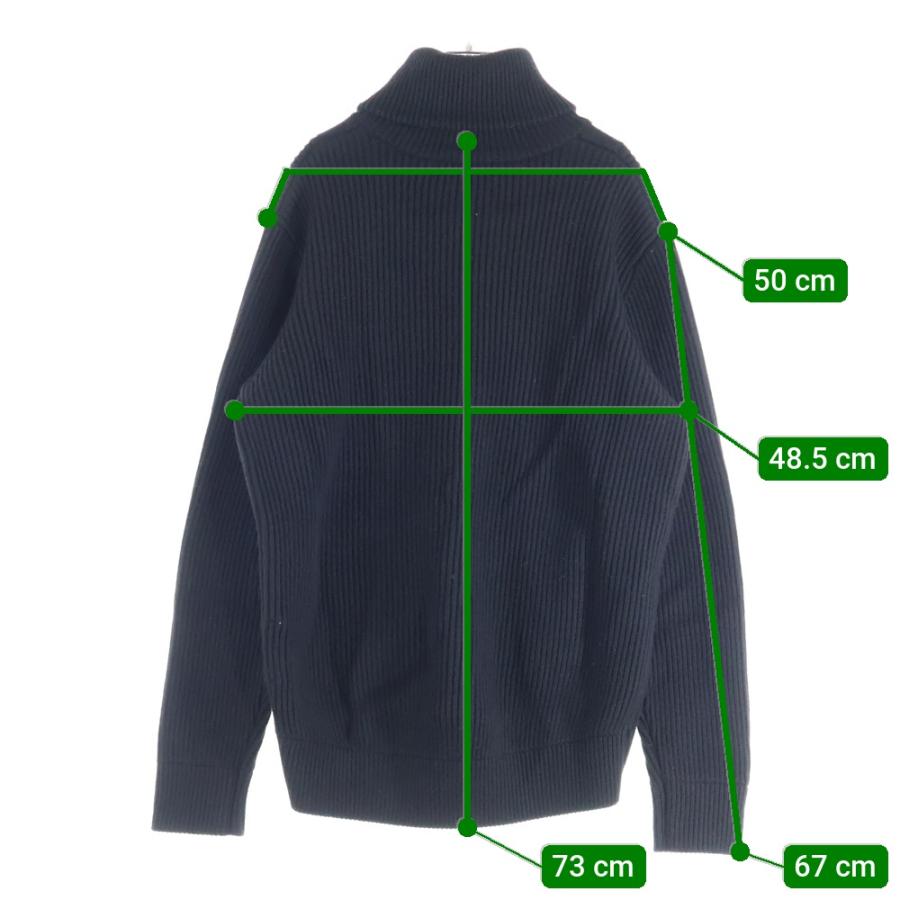 nonnative（ノンネイティブ） WORKER RIB ZIP UP SWEATER MERINO WOOL