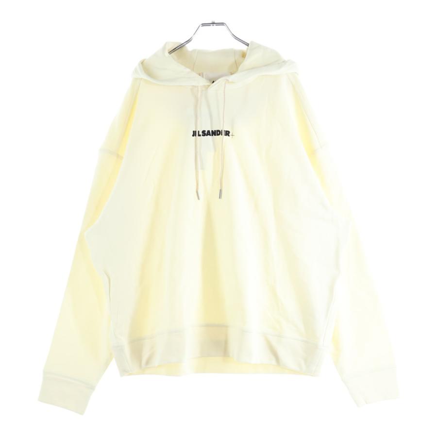 JIL SANDER + ジルサンダープラス Hoodie ロゴプリント プルオーバー