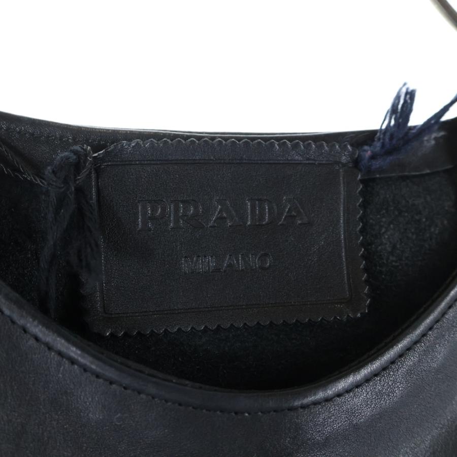 PRADA（プラダ） Pullover Leather Vest ベルテッドレザープルオーバー