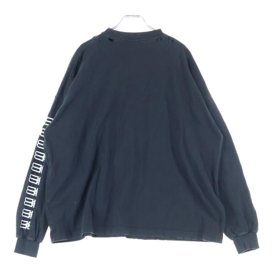 BALENCIAGA オーバーサイズドヴィンテージBBロゴ長袖Tシャツ　22AW BALENCIAGA（バレンシアガ） 22AW オーバーサイズドヴィンテージBBロゴ
