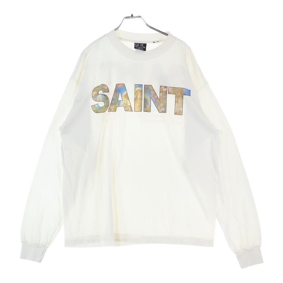 DAVID BOWIE SAINT MICHAEL L/S 長袖 白 SAINT MICHAEL LONG SLEEVE T-SHIRTS ( DAVID BOWIE - STATION