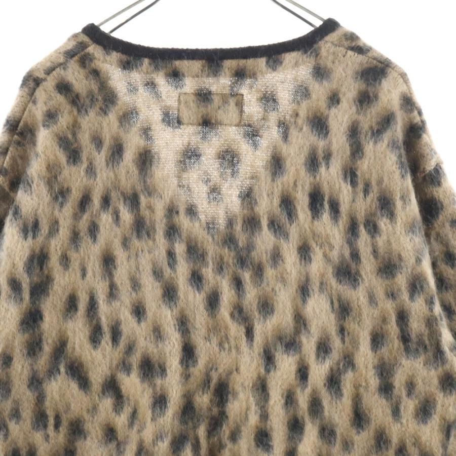 WACKO MARIA（ワコマリア） 23AW LEOPARD MOHAIR CARDIGAN レオパード
