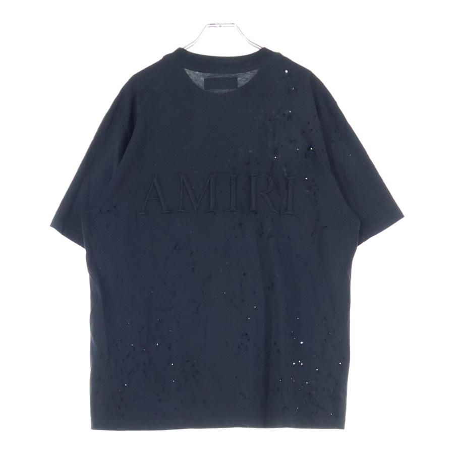 AMIRI（アミリ） MA Shotgun T-Shirt ロゴ刺繍 ショットガン ダメージ
