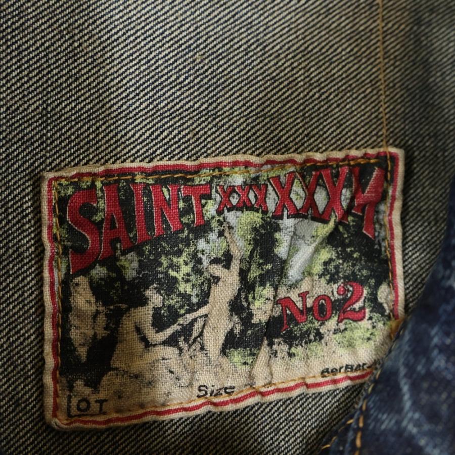 セントマイケル 24SS ×ベルベルジン 1stモデル ダメージ加工 デニム