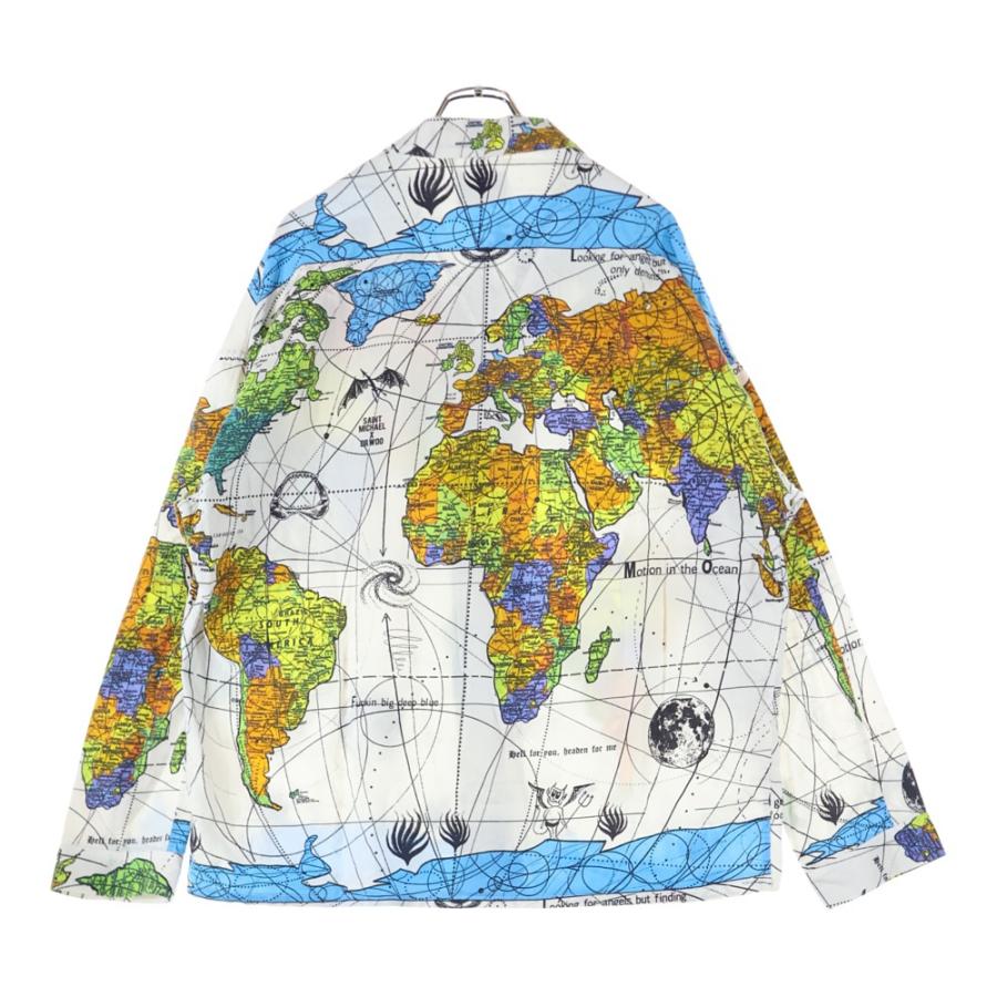 【さしぶ】SAINT MICHAEL パジャマシャツ SAINT MICHAEL セントマイケル 23SS ×Dr.Woo DW PAJAMA SH WORLD MAP