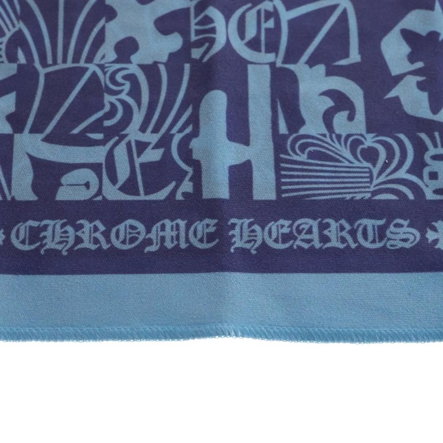 CHROME HEARTS（クロムハーツ） アイウェアクロス 眼鏡拭き ブルー