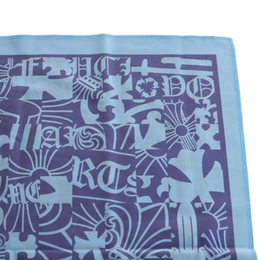 CHROME HEARTS（クロムハーツ） アイウェアクロス 眼鏡拭き ブルー