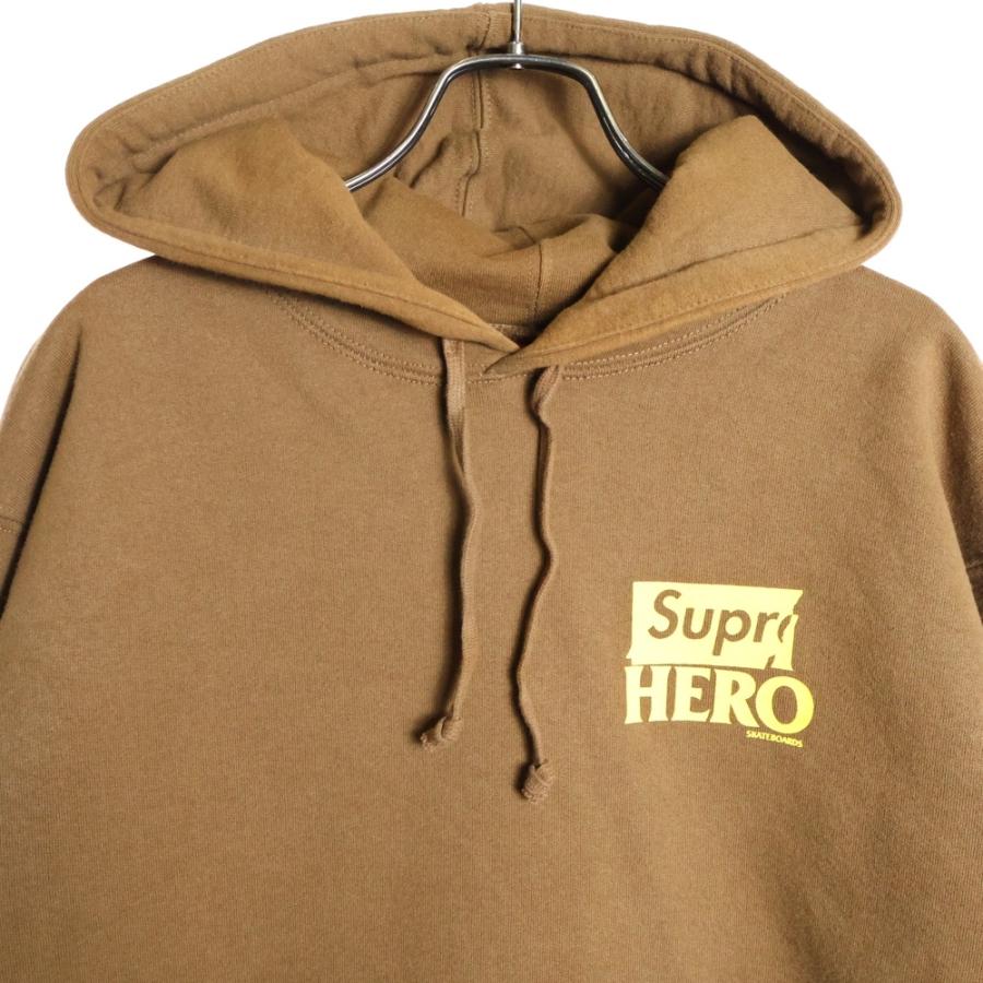 スケートボード Supreme ANTIHERO Hooded Sweatshirt Brown スケートボード Supreme ANTIHERO Hooded Sweatshirt Brown Supreme