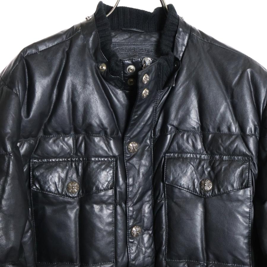 CHROME HEARTS（クロムハーツ） 2D2F LEATHER DOWN JACKET レザー