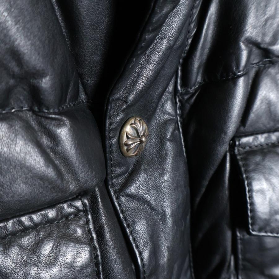 CHROME HEARTS（クロムハーツ） 2D2F LEATHER DOWN JACKET レザー