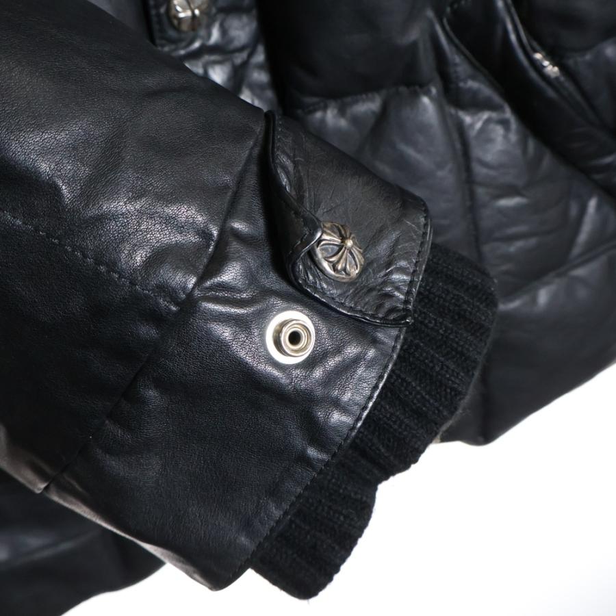 CHROME HEARTS（クロムハーツ） 2D2F LEATHER DOWN JACKET レザー