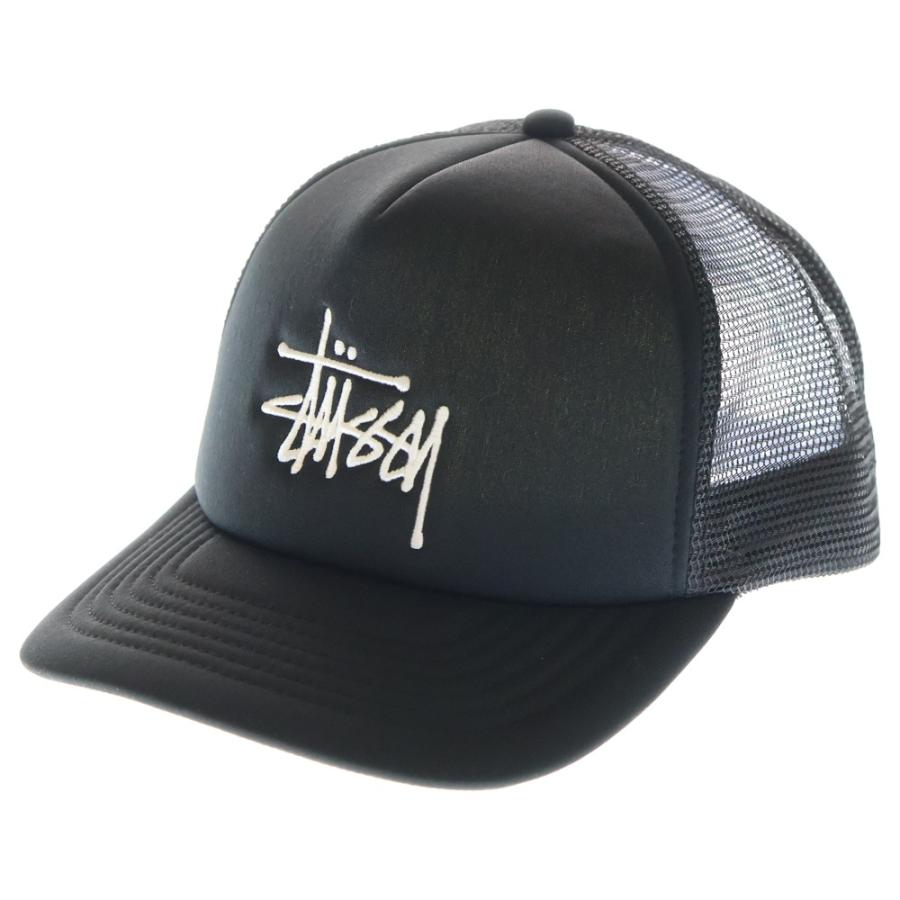 STUSSY（ステューシー） Logo Cap ロゴ刺繍 トラッカーキャップ 帽子