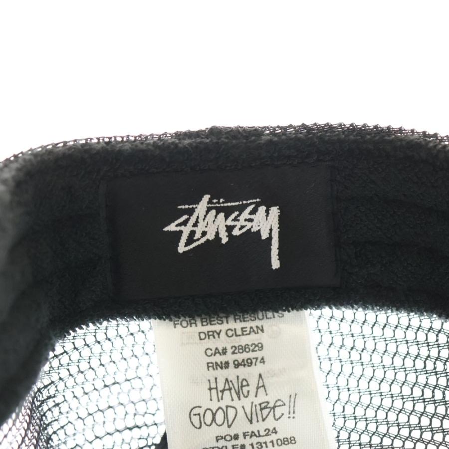 STUSSY（ステューシー） Logo Cap ロゴ刺繍 トラッカーキャップ 帽子