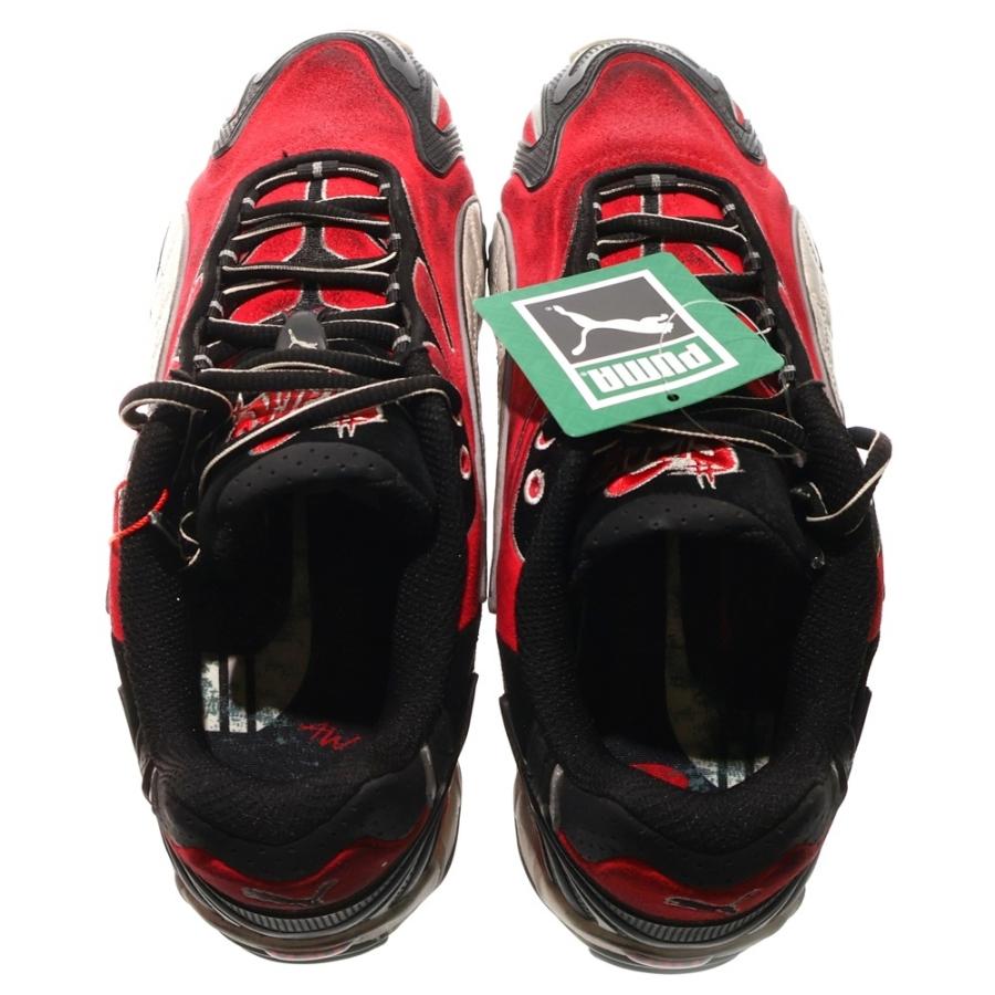 PUMA（プーマ） ×A$AP Rocky Inhale DISTR エイサップロッキー インヘイル ダメージ加工ローカットスニーカー レッド ...