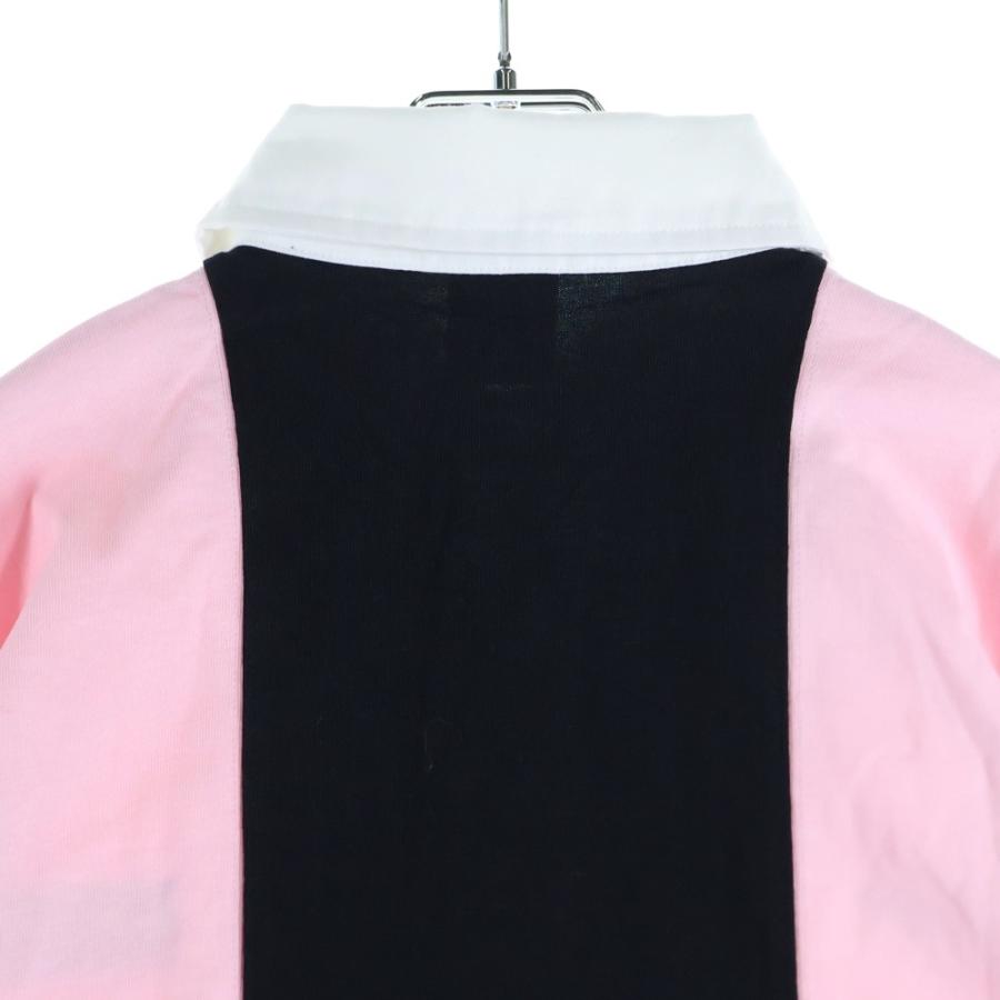 Palace Skateboards パレススケートボーズ Paly Rugby ロゴ刺繍 ラガー