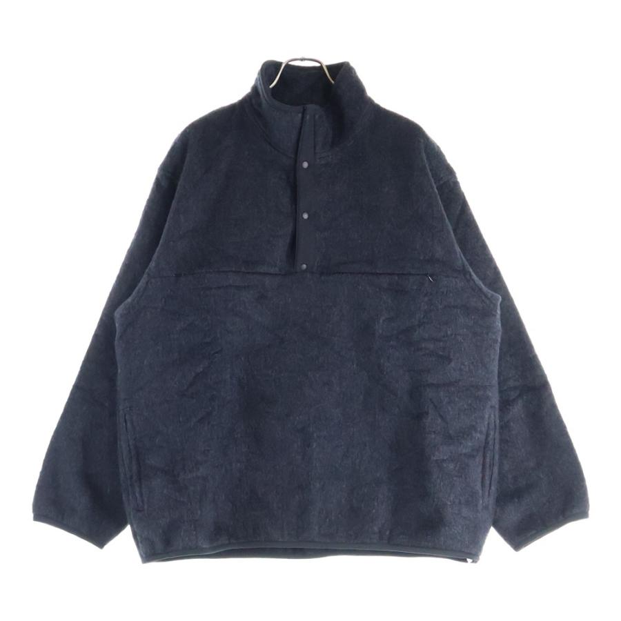 トップス blurhms ブラームス スウェット スナップ プルオーバー