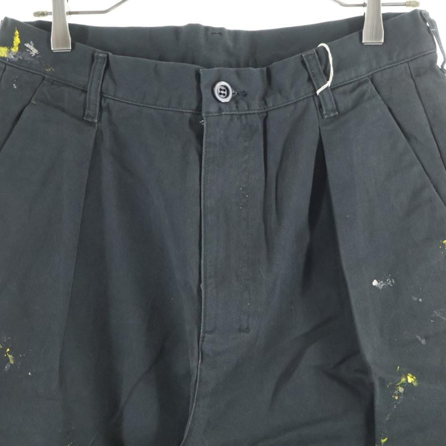 ANCELLM アンセルム PAINT CHINO TROUSERS ペイント チノパンツ