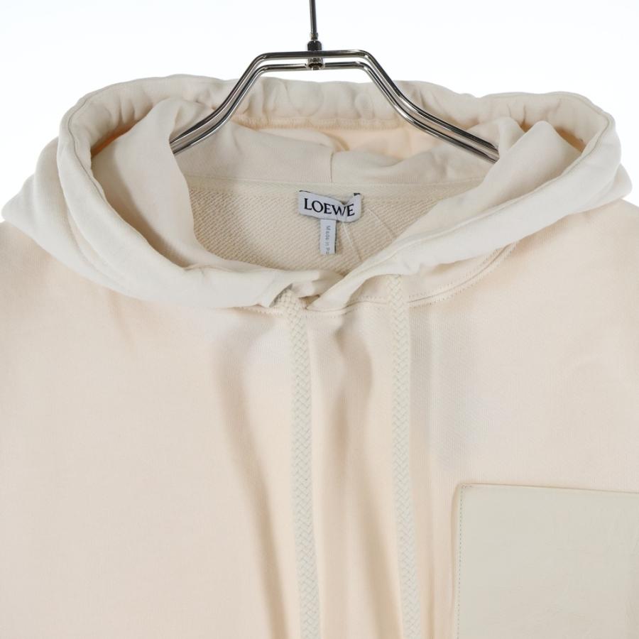LOEWE（ロエベ） Anagram Patch Hoodie レザーアナグラムパッチ プル