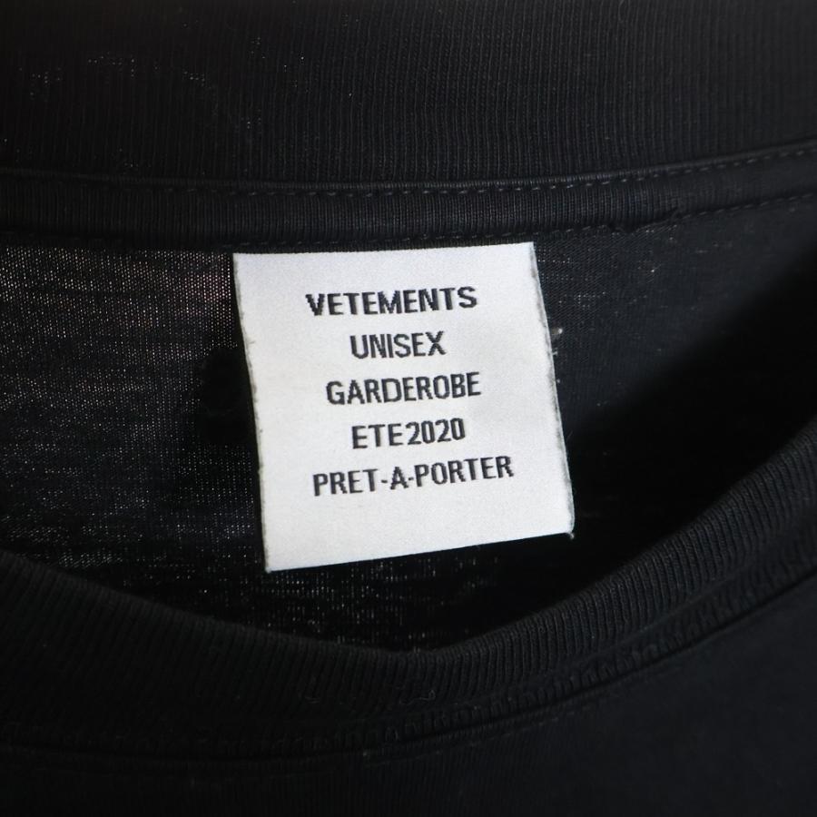 VETEMENTS（ヴェトモン） ロゴスタッズオーバーサイズ 半袖Tシャツ 