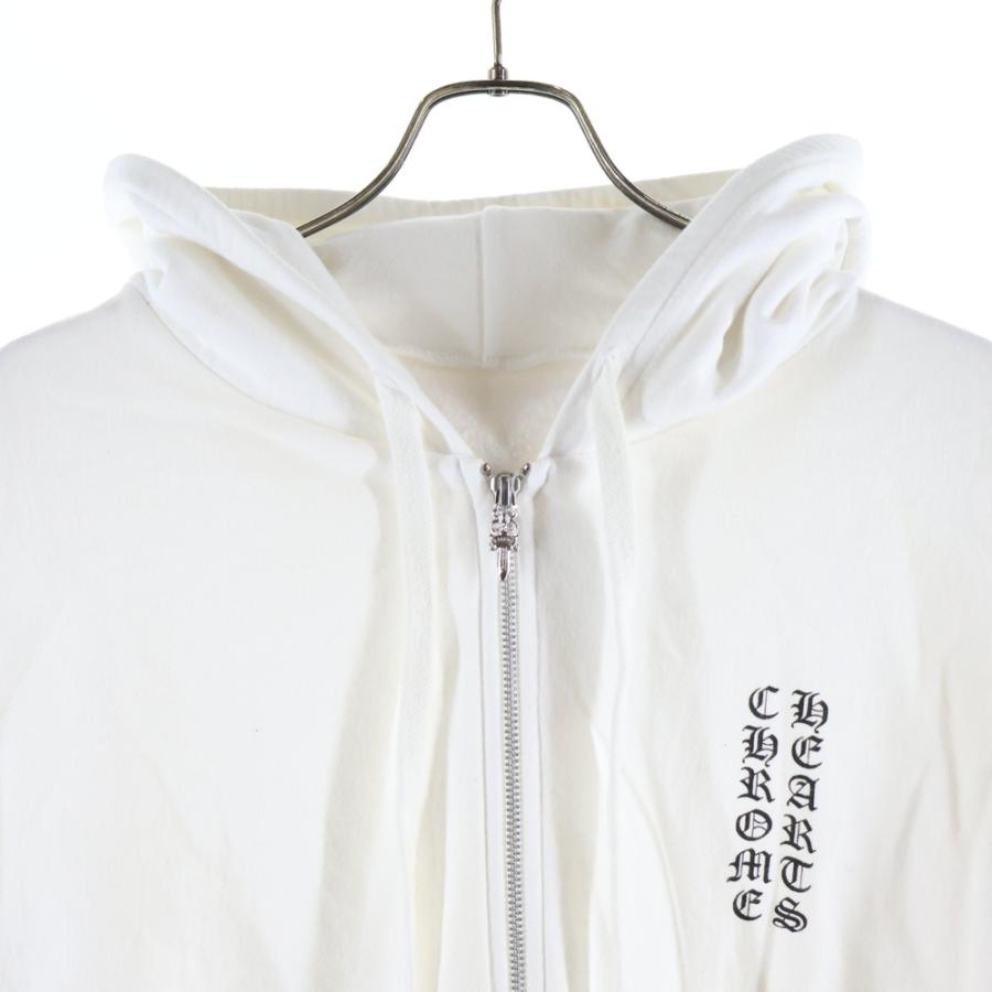 【新品】CHROME HEARTS SWTSHRT HD ZIP ジップパーカー CHROME HEARTS（クロムハーツ） SWTSHRT HD ZIP 袖英字プリントジップ