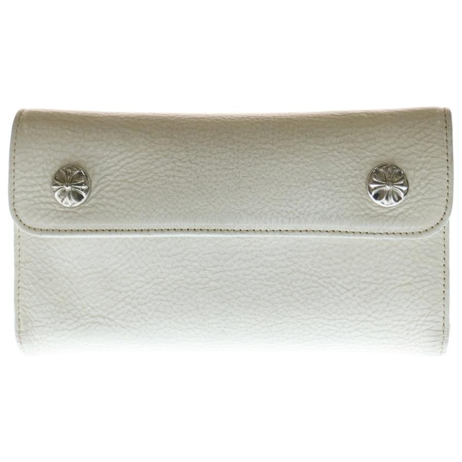 CHROME HEARTS（クロムハーツ） WAVE ウェーブ レザーウォレット 財布