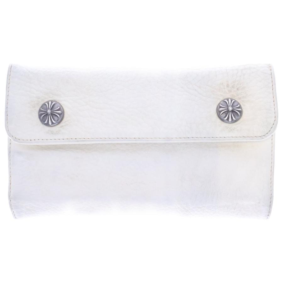 CHROME HEARTS（クロムハーツ） WAVE ウェーブ レザーウォレット 財布