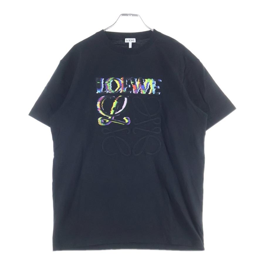 LOEWE アナグラム Tシャツ Lサイズ LOEWE（ロエベ） Anagram T-Shirt アナグラムロゴ刺繍 半袖Tシャツ