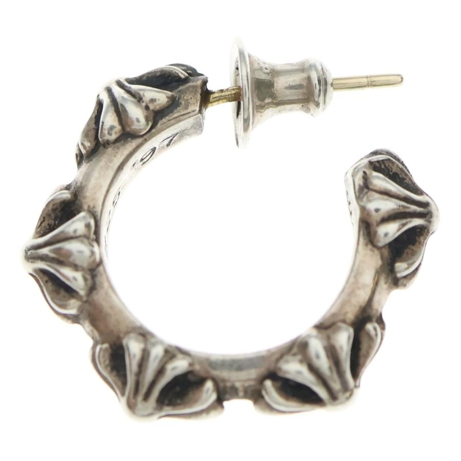CHROME HEARTS（クロムハーツ） HOOP CROSS クロスバンド フープピアス