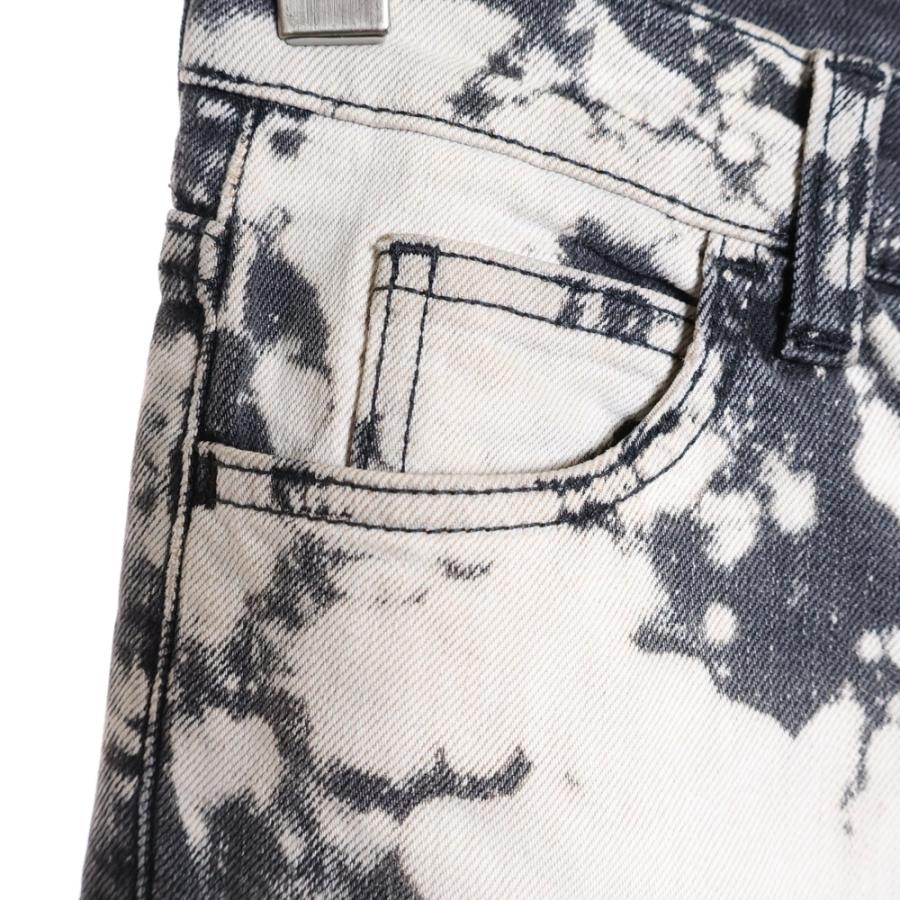 GUCCI（グッチ） 17SS ミケーレ初期 Tie Die Deinm Pants 刺繍