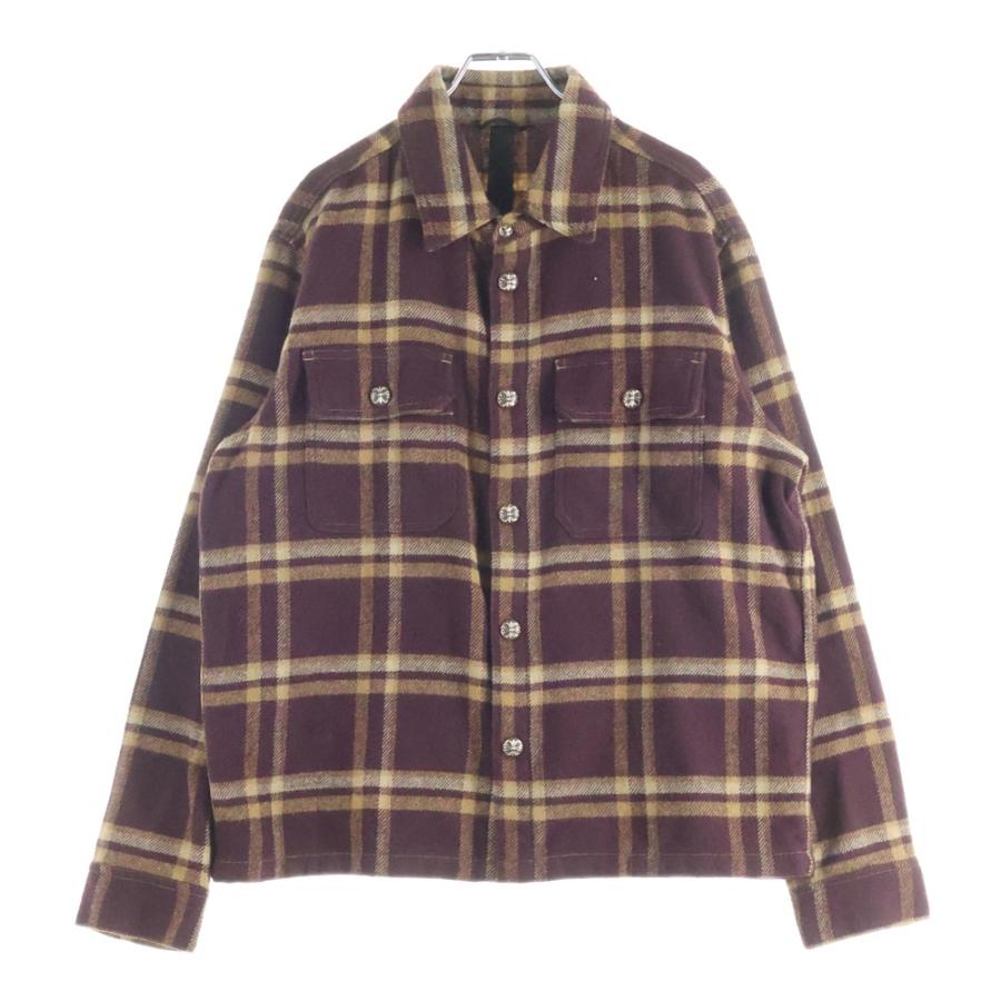 CHROME HEARTS（クロムハーツ） M WORK DOG クロスボタン チェック柄