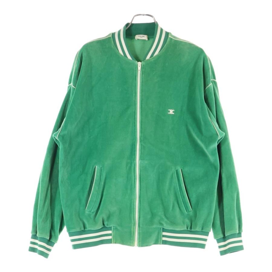 CELINE（セリーヌ） Triomphe Track Jacket トリオンフ刺繍 ベロア