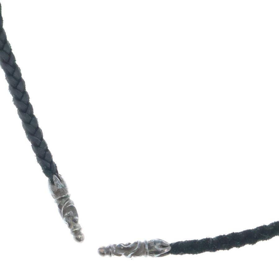CHROME HEARTS（クロムハーツ） LEATHER BRAID スクロールレザー