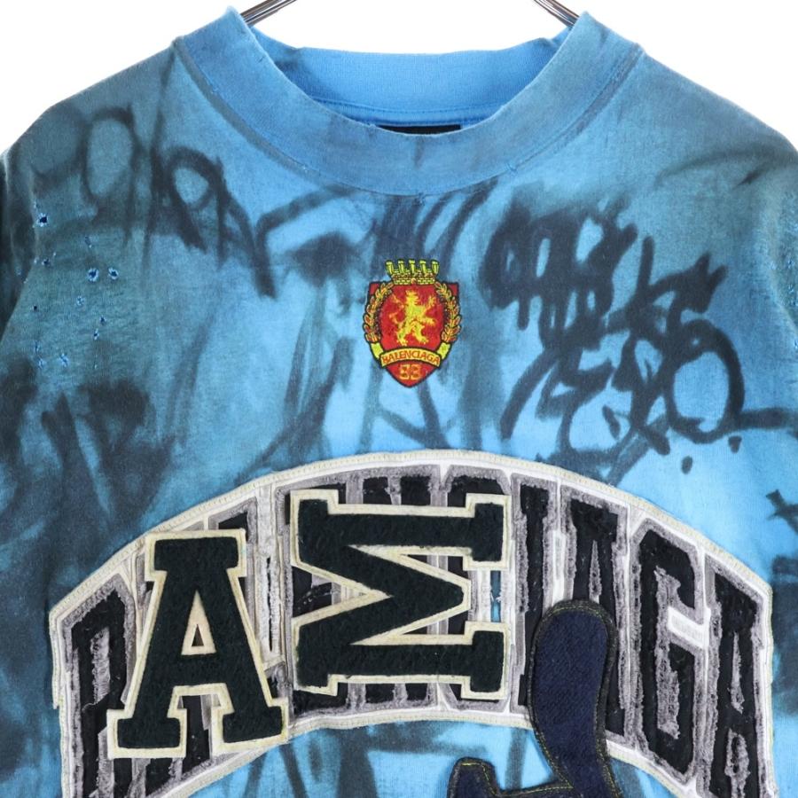 BALENCIAGA（バレンシアガ） 23SS Skater T-Shirt デストロイ