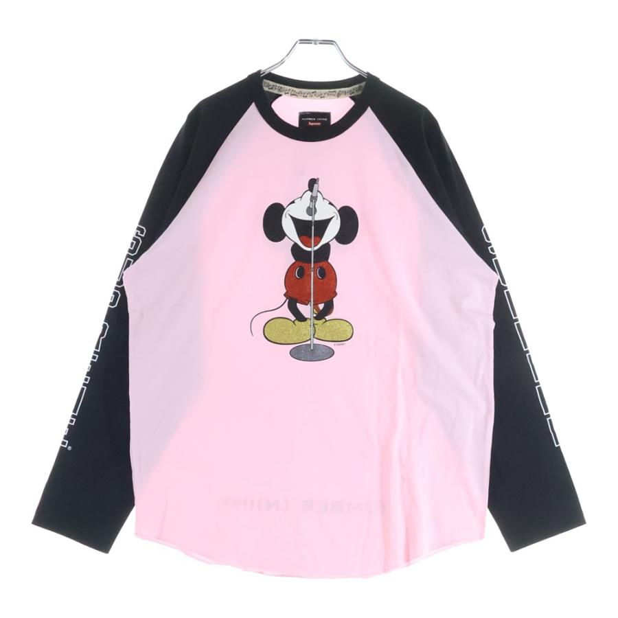 Supreme（シュプリーム） 25AW ×Number (N)ine Mickey Raglan L/S Top