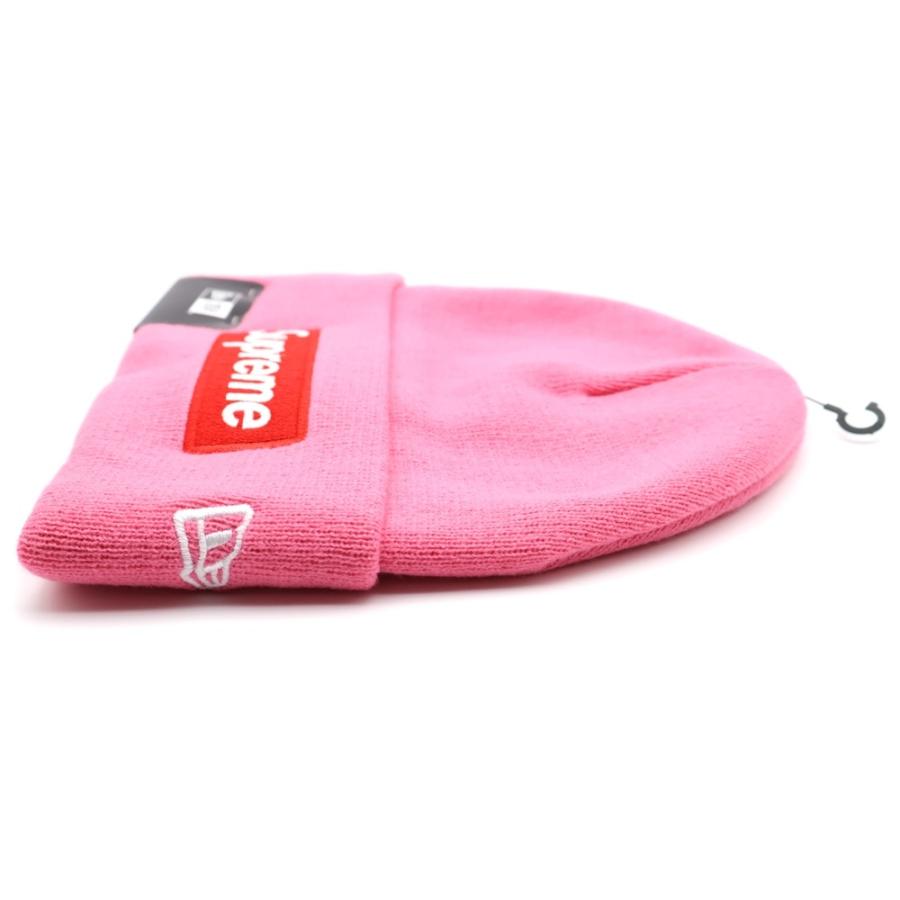 Supreme New Era Box Logo Beanie ピンク Supreme x New Era Box Logo
