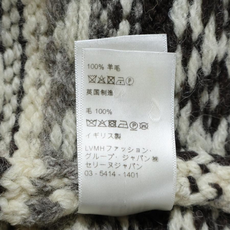 CELINE（セリーヌ） 21AW Nordic Knit Hoodie ノルディックニット