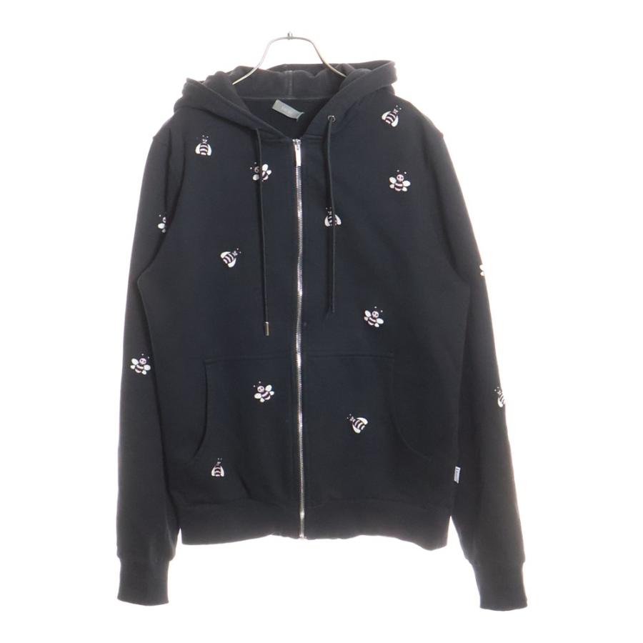 DIOR ディオール ×KAWS Bee Zip Up Hoodie カウズ BEE刺繍 ジップ