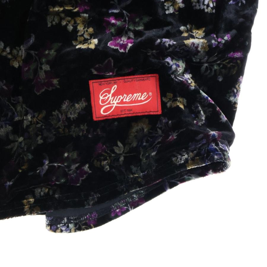 Supreme（シュプリーム） 19AW Floral Velour Baseball Jersey
