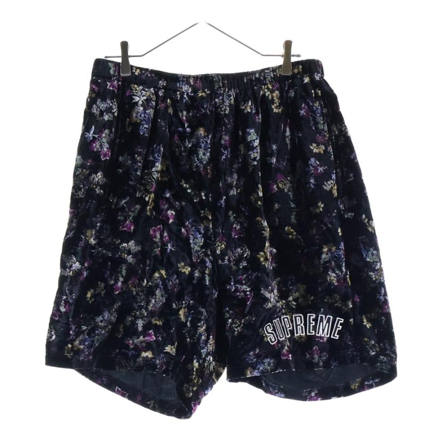 Supreme フローラルベルベットショーツ Supreme（シュプリーム） 19AW Floral Velour Short フローラル ベロア