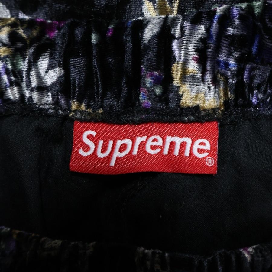 Supreme（シュプリーム） 19AW Floral Velour Short フローラル ベロア