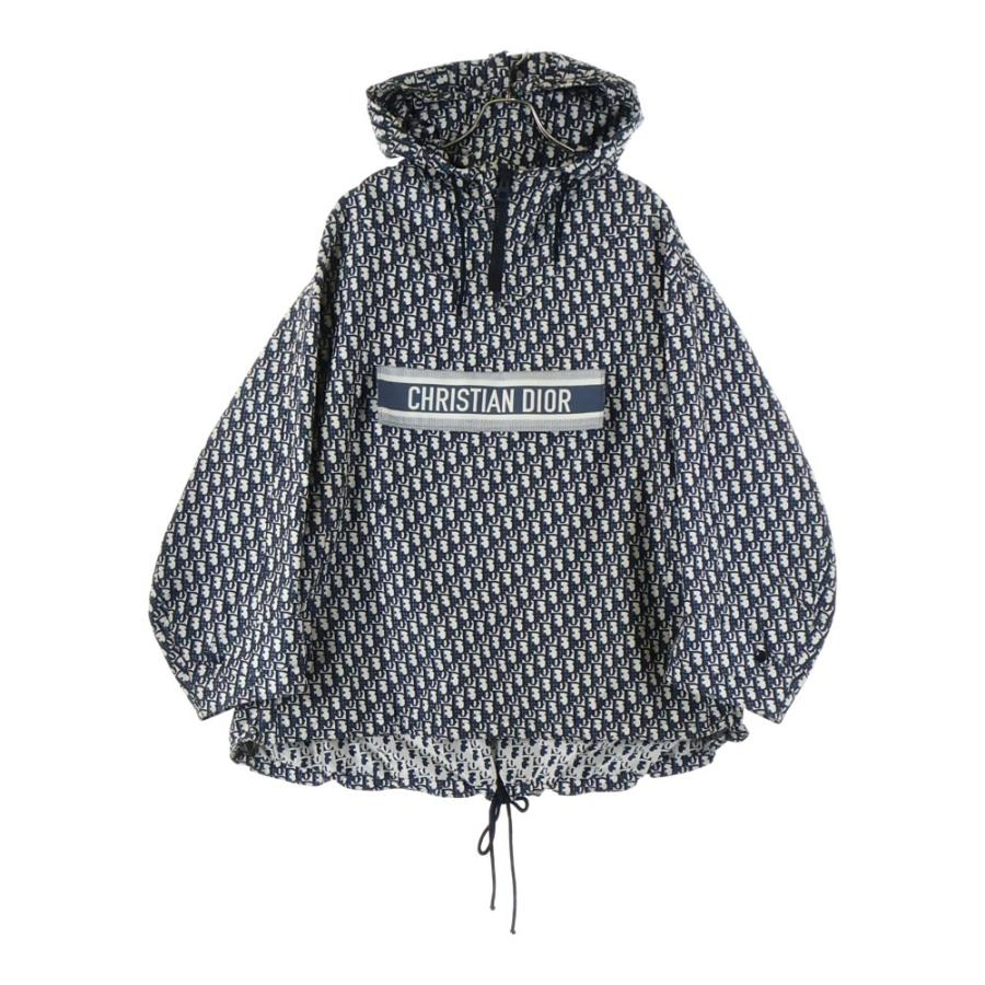 ディオール 20AW オブリーク テクニカルタフタ ハーフジップ プル