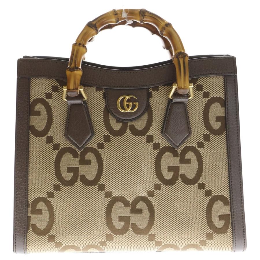 GUCCI（グッチ） Diana JumboGG Bamboo Bag ダイアナ バンブー レザー